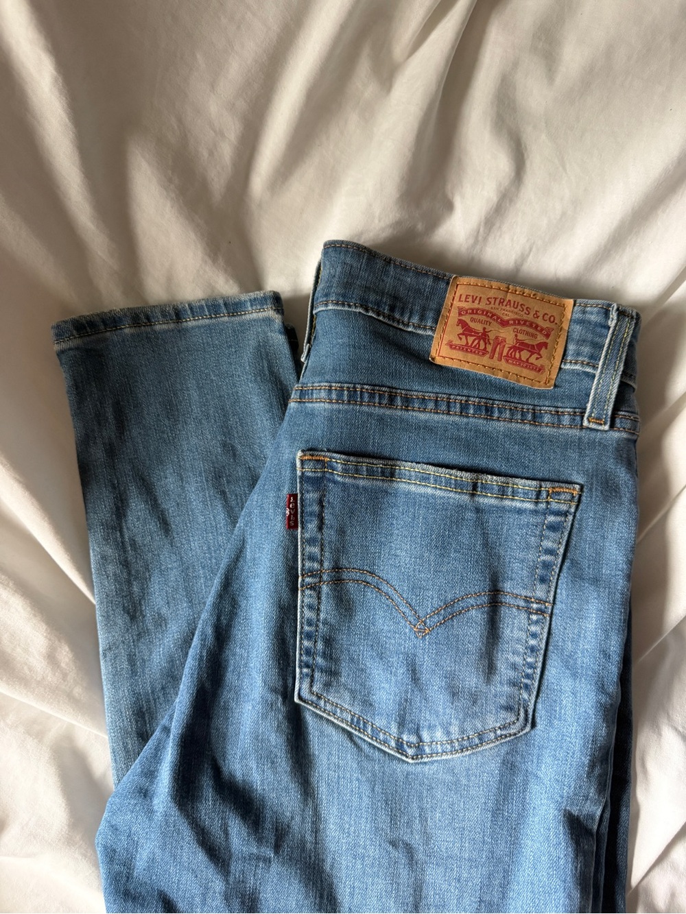 Levi's Light Blue Women’s Skinny Jeans - Classic Fit